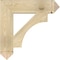 Ekena Millwork Westlake Arts & Crafts Rough Sawn Bracket, Douglas Fir, 6"W x 28"D x 28"H BKT06X28X28WTL03RDF - alternate 4